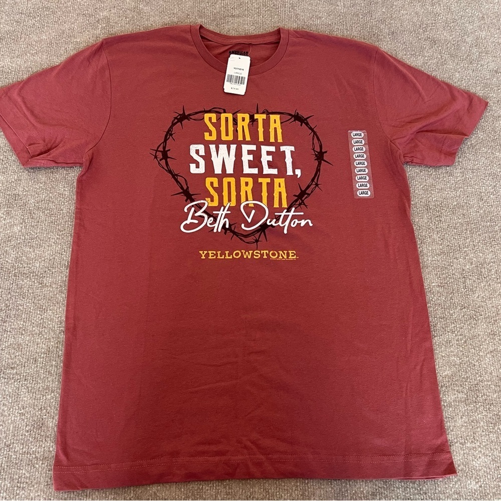 Yellow Stone Beth Dutton Maroon Graphic T-Shirt